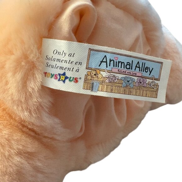 Animal Alley Peach Stuffed Pig Plush Puppet Toy 10" Soft Cuddly Kids Collectible - Picture 4 of 4